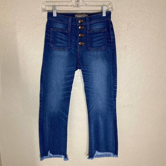 Point Sur 10” Demi boot cropped jeans - Picture 1 of 9